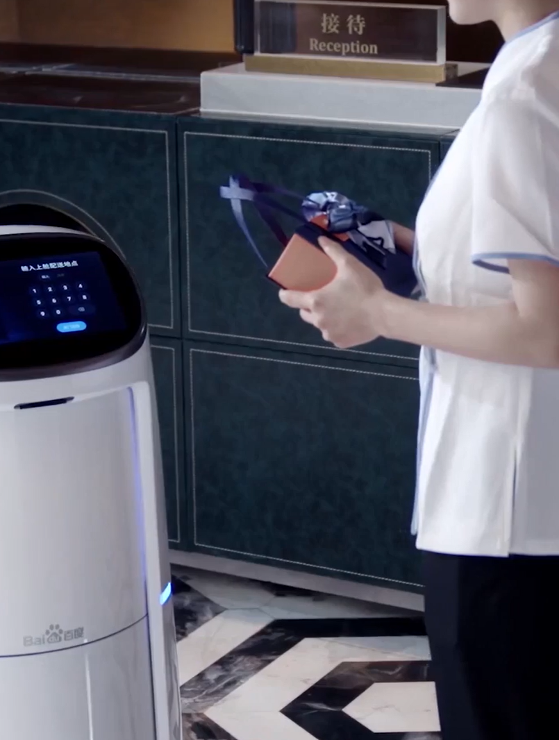 住好智能：无接触配送机器人成为疫情期间酒店的最佳服务者